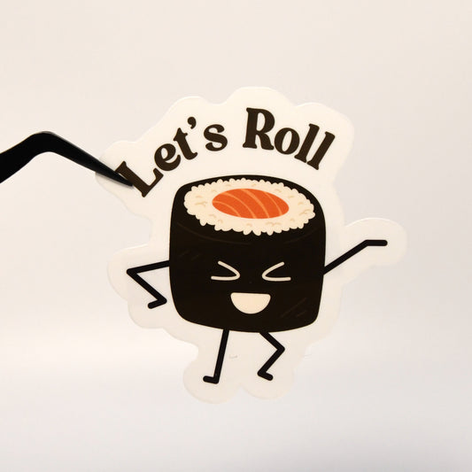 Motivational Sushi Sticker
