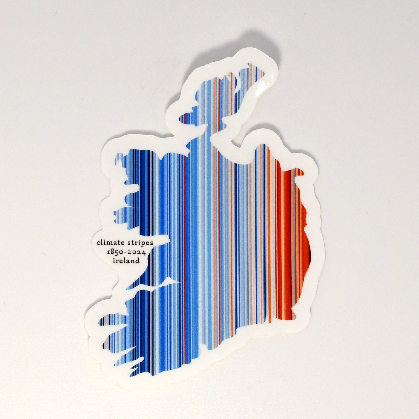 Ireland Climate Stripes Sticker