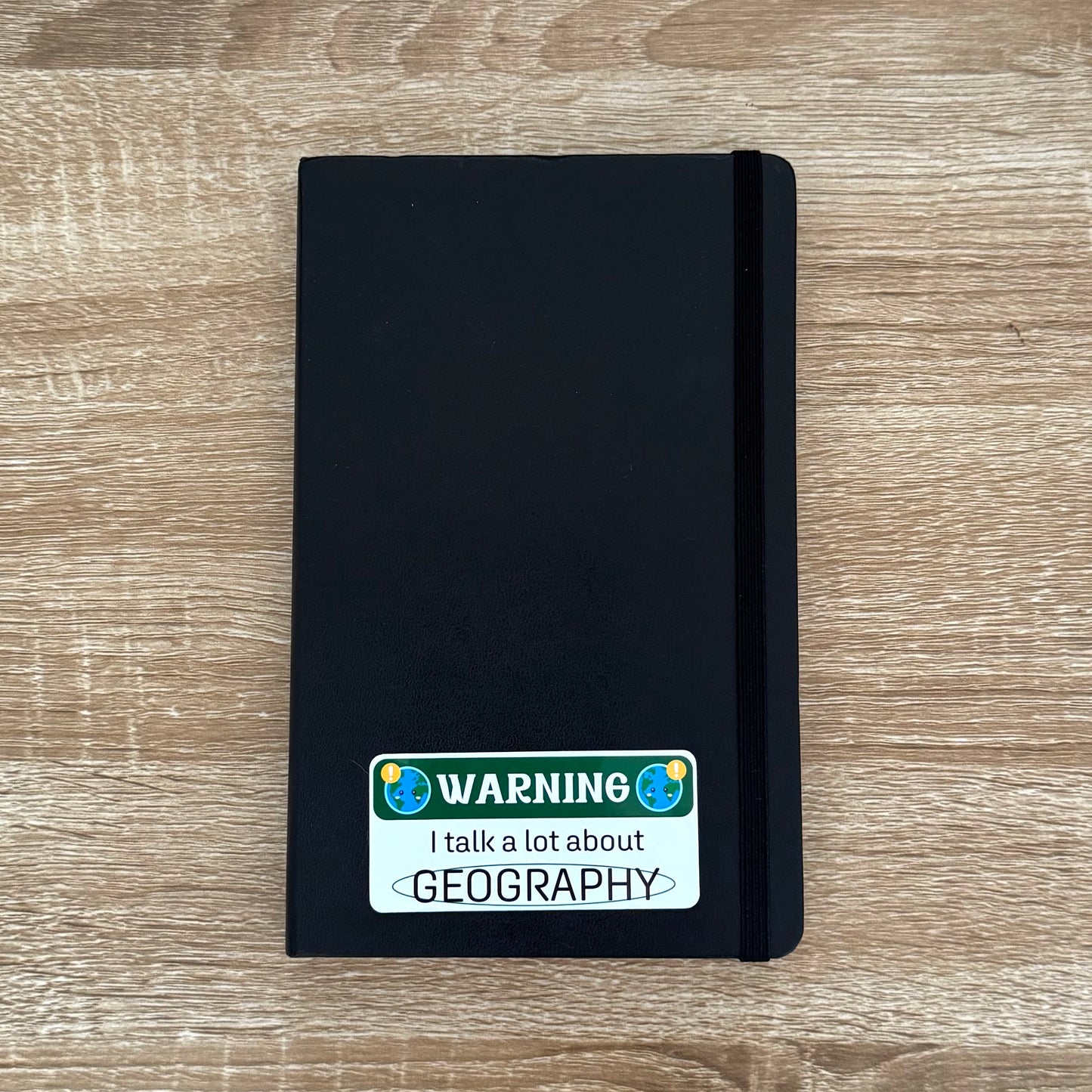 Warning! I Talk A Lot About Geography Sticker