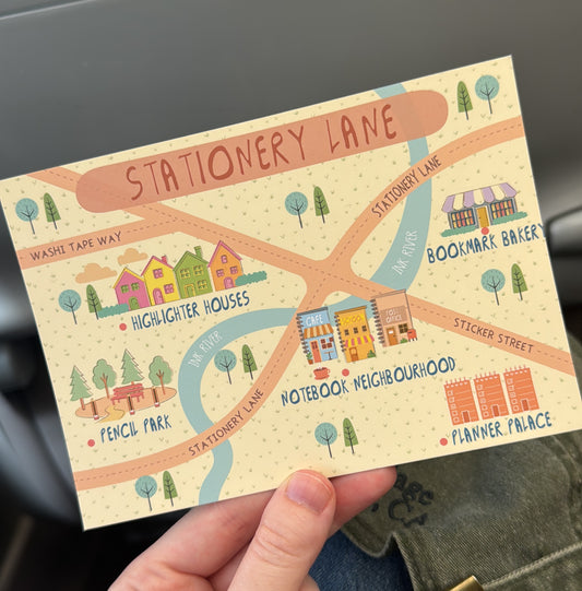 Stationery Lane Postcard