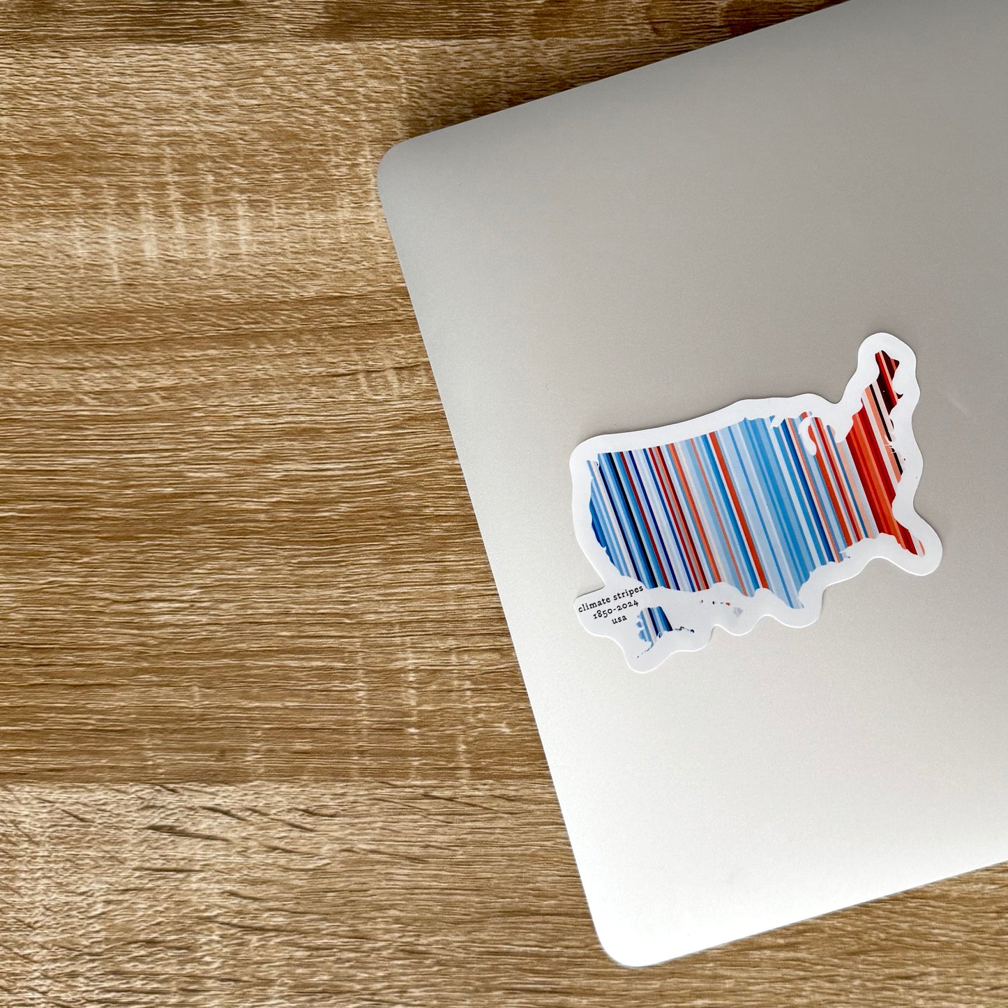 USA Climate Stripes Sticker