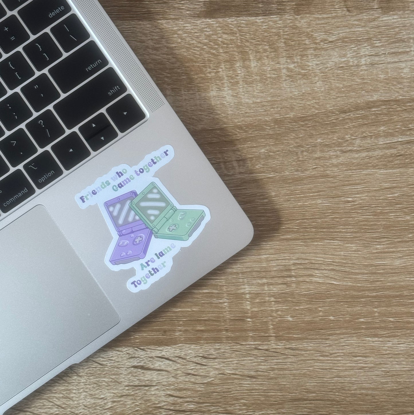 Friends Who Game Together Matte Sticker